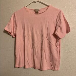 STUDIO Works Petite Medium Baby Pink Top